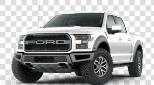 Ford F150 Raptor White  HD Png Download