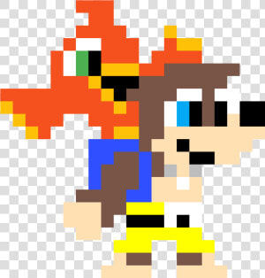 8 Bit Banjo Kazooie  HD Png Download