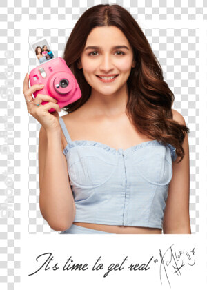 Fuji Instax Alia Bhatt  HD Png Download