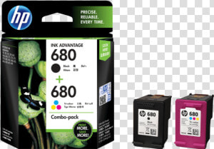 Ink Printer Hp 680  HD Png Download