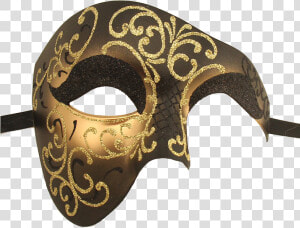 Vintage Series Phantom Of The Opera Half Face Masquerade   Mask  HD Png Download