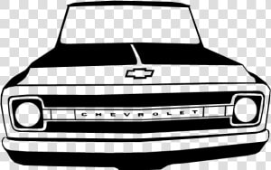 Chevy Drawing Transparent Png Clipart Free Download   72 Chevy Truck Outline  Png Download