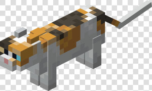 Minecraft Cat   Minecraft 1 14 Calico Cat  HD Png Download