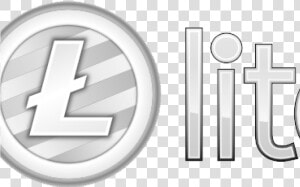 Official Litecoin Logo With Text Official Litecoin   Emblem  HD Png Download