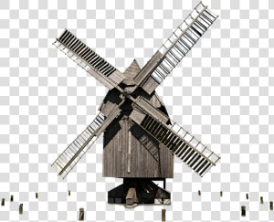 Windmill Isolated Old Turn Wind Power Mill   Old Windmill Png  Transparent Png