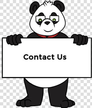 Smart Panda   Contact Us   Cartoon Images For Contact Us  HD Png Download