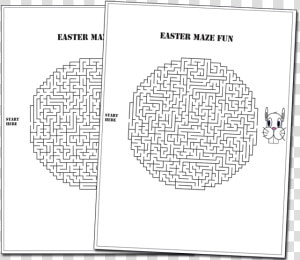 Easter Maze   Maze  HD Png Download