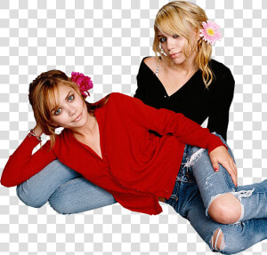 Mary Kate And Ashley Olsen  HD Png Download