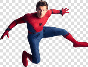 Tomholland Spiderman Spidermanhomecoming Avengers Freet   Transparent Tom Holland Spiderman  HD Png Download