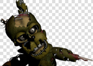 “so One Of Springtrap’s Arms Is Gone  And As We Can   Fnaf 6 Springtrap Jumpscare  HD Png Download