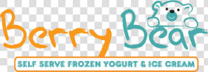 Yogurt Froyo Gelatos Ice Cream   Berry Bear  HD Png Download