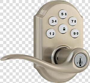 Photo Of Reliant S Lever Door Lock   Kwikset 912 Lever  HD Png Download