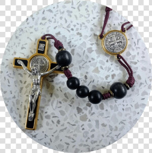 Saint Benedict Rosary   Bracelet  HD Png Download