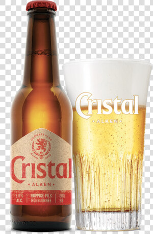 Cristal Glass Fles   Cristal Bier Png  Transparent Png