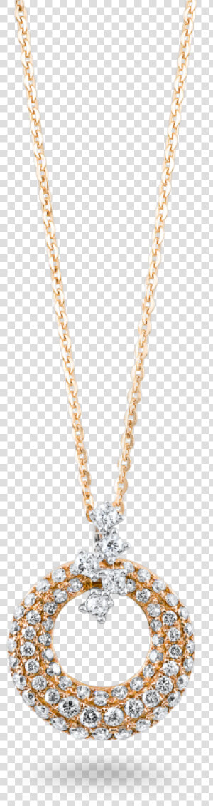 Rose Gold Diamond Chain Necklaces  HD Png Download