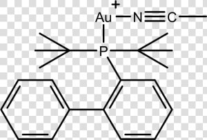 Acetonitrile 2 Biphenyl Di Tert Butylphosphine Gold   S     1 Chloropropyl Benzene  HD Png Download