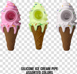 Limited Edition Rico Nasty Silicone Ice Cream Pipe   Silicone Ice Cream Pipe  HD Png Download