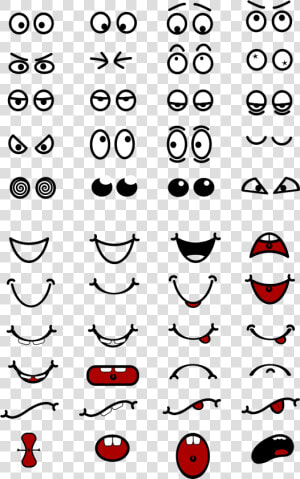 Clipart   Gezichtjes Tekenen  HD Png Download