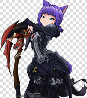 Smug Cat Girl Ffxiv  HD Png Download