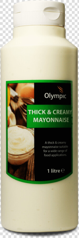 Olympic Thick Creamy Mayo 1l Bottle   Buttercream  HD Png Download