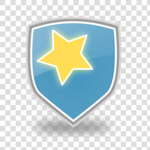 Blue Shield Star Icon   Perisai Lencana Logo Png  Transparent Png