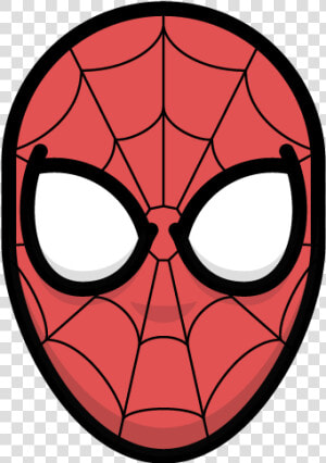 Spider Face Webbing Hero Comic Mask Super Hero Spider   Miles Morales Cartoon Mask  HD Png Download