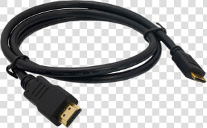 Hdmi Cable Transparent Png   Hdmi To Mini Hdmi Cable 1 5 M  Png Download