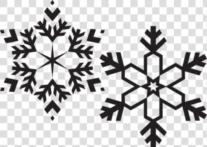 Snowflake Drawing Christmas   Snowflake Png Black And White  Transparent Png