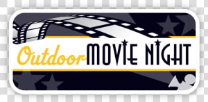 Transparent Movie Night Png   Clip Art Outdoor Movie Night  Png Download