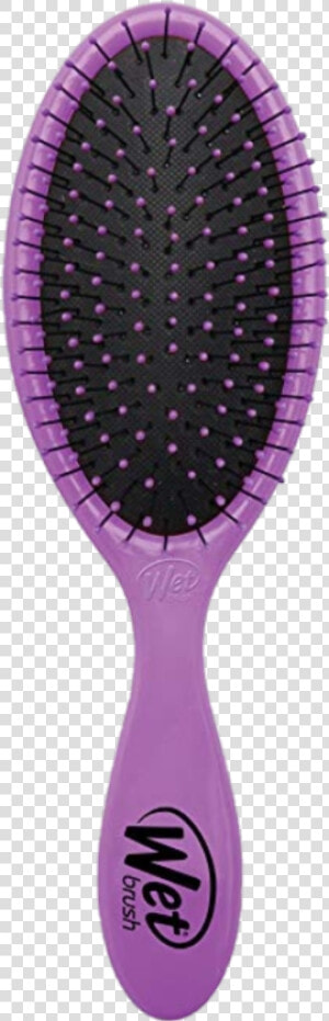 Purple Hairbrush Wetbrush Freetoedit   Wetbrush Original Detangler Purple  HD Png Download