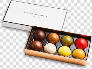 Box Of 8 Melove Cakes Pierre Marcolini   Marcolini Melove  HD Png Download