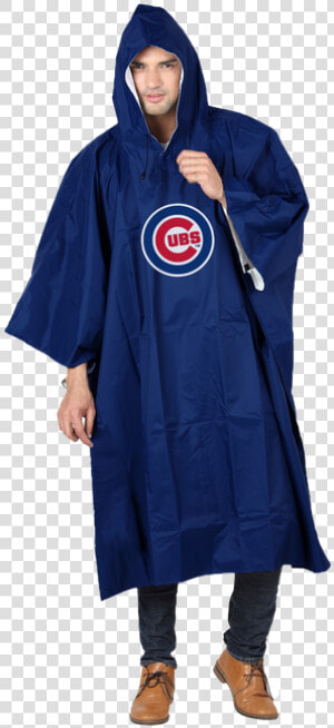 Chicago Cubs Rain Runner Poncho By Northwest   Chicago Cubs  HD Png Download