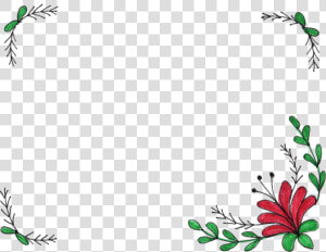 Flower Frame Free Png Image   Bingkai Png  Transparent Png