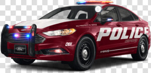 Police Responder Hybrid Sedan Fwd Ruby Red Metallic   Ford Police Responder  HD Png Download