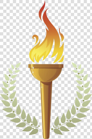 Olympic Torch Png Picture   Olympic Torch Logo Png  Transparent Png