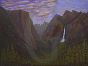 William Lee Golden Painting Yosemite Valley Title   Summit  HD Png Download