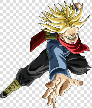 Mirai Trunks By Koku78 On Deviantart   Trunks Ssj Rage Render  HD Png Download