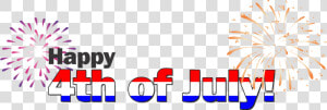 4th Png   Png Download   Happy 4th Of July Words  Transparent Png