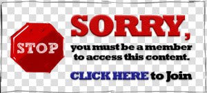 Restricted Content   Traffic Sign  HD Png Download