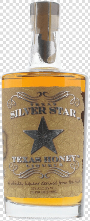 Texas Silver Star Texas Honey Liquor   Texas Silver Star Whiskey  HD Png Download