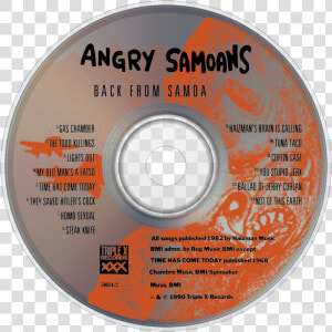 Angry Samoans Music Fanart Fanart   Cd  HD Png Download