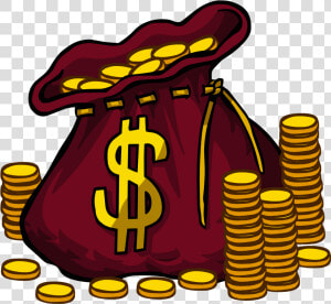 Cartoon Money Bag Vector Economics Economic Performance   Cartoon Money Bag Png  Transparent Png