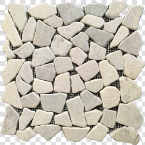 Jade Green Tumbled Stone Mosaic   Jade Green Stone Mosaic  HD Png Download