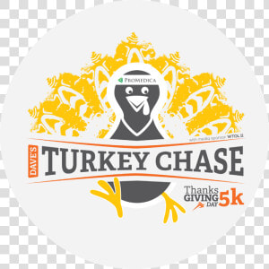 Dave S Turkey Chase 5k  Presented By Promedica   Dave  39 s Turkey Chase  HD Png Download