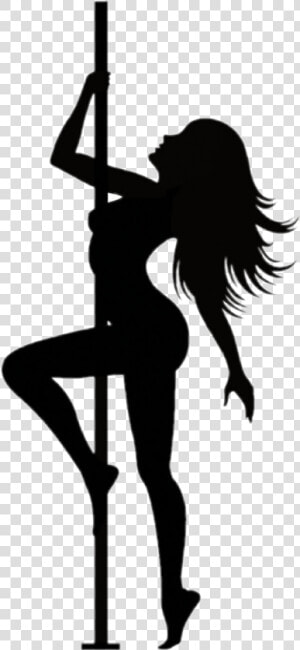 Stripper On Fish Hook Clipart   Png Download   Stripper Pole Silhouette Png  Transparent Png