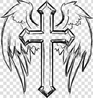 Catholic  Christ  Christian  Church  Cross  Crucifix   Drawings Of Crosses  HD Png Download