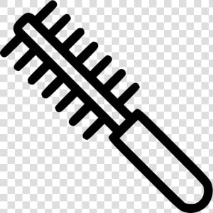 Curly Hair Comb   Comb  HD Png Download