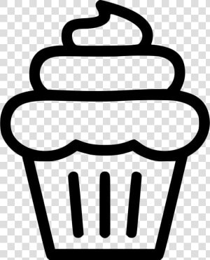 Cream Cupcake   Whip Cream Icon Hd  HD Png Download