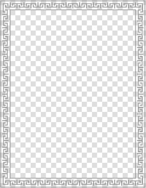 Gray Border Frame Png File   Simple Border For Word Document  Transparent Png