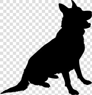 German Shepherd Labrador Retriever Silhouette Royalty free   German Shepherd Silhouette Png  Transparent Png